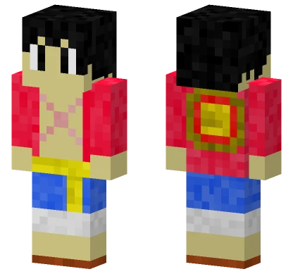 Luffy Minecraft skin