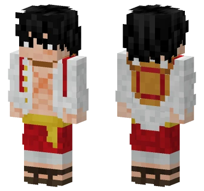 Luffy WCI Minecraft skin