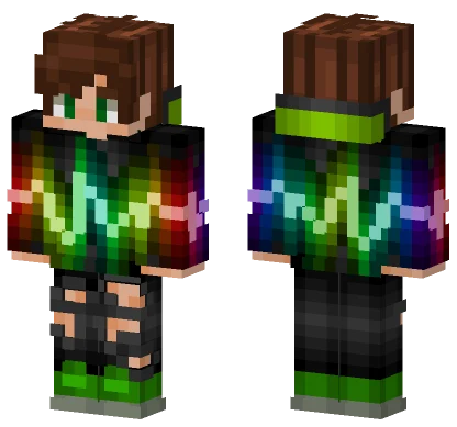 Lufrki Green Heartbeat Minecraft skin