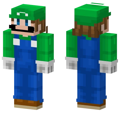 Luigi Movie Minecraft skin