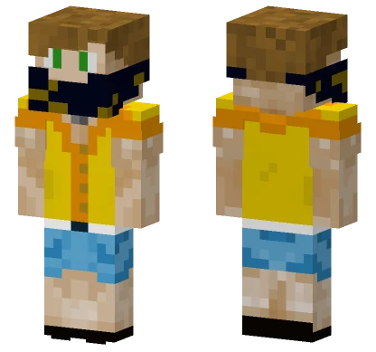 Luke Pride Month Minecraft skin