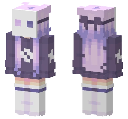 Luna Mask Minecraft skin