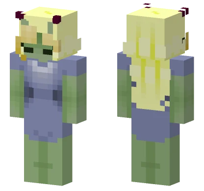 Luna The Alien Minecraft skin