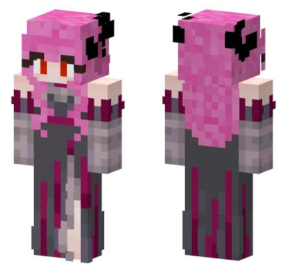 Luna Vamp OC Minecraft skin
