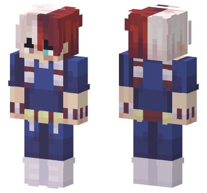 Lunalopez S Todoroki Skin Edit Minecraft skin