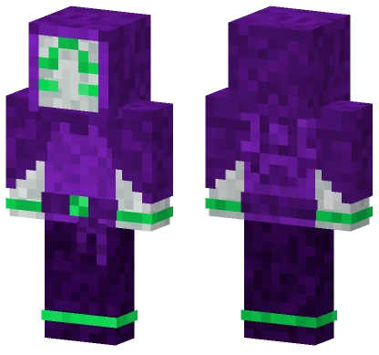Lunar Legend With Hood Minecraft skin