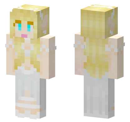 Lyah Elf Dress Minecraft skin