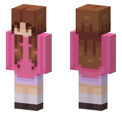 Mabel Pink Outfit Minecraft skin