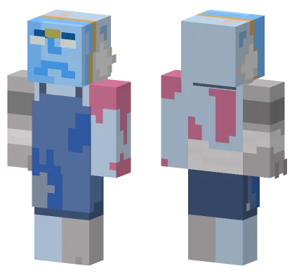Mad Eyes Minecraft skin