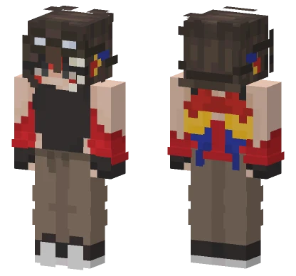 Maddi Parrot Skin Minecraft skin