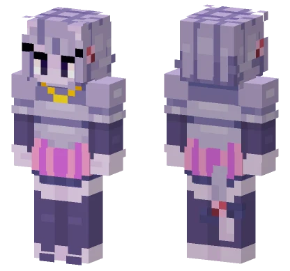 Maddie Ghost Mew Mew Pink Minecraft skin
