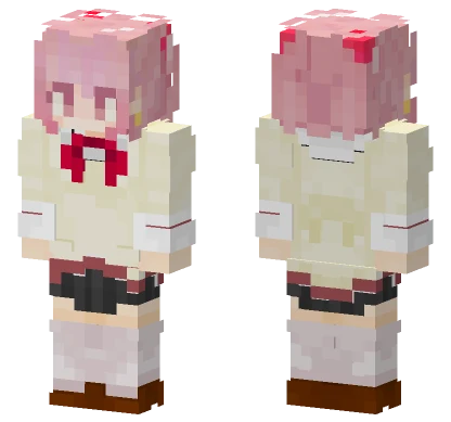 Madoka Request Remake Minecraft skin
