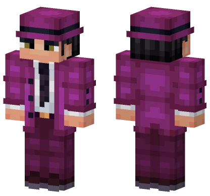 Mafia Deluxe Pink Minecraft skin