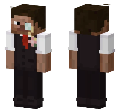 Mafia Fella Suit Minecraft skin