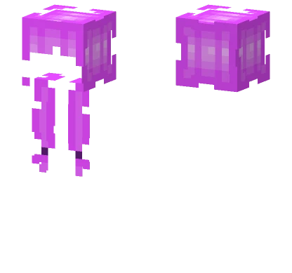 Magenta Hair Base Minecraft skin