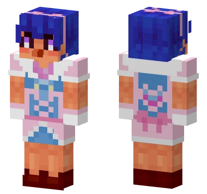 Magical Girl Mokku Minecraft skin