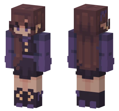 Magick Girl Minecraft skin