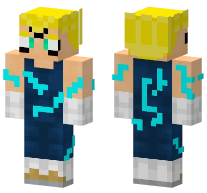 Magin Vegeta Minecraft skin
