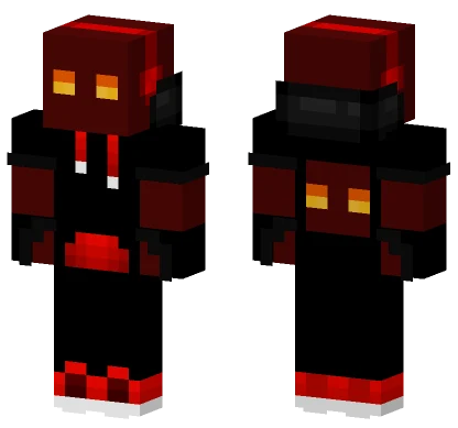 Magma Man Minecraft skin