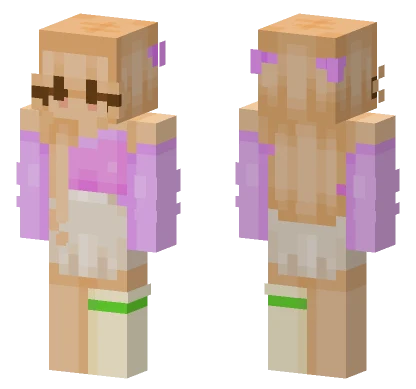 Magnolia Flower Series Minecraft skin