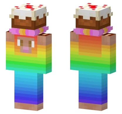 Mah Birthday Cake Minecraft skin