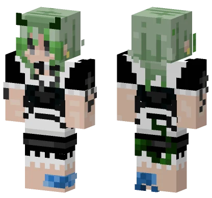 Maid Dress Minecraft skin