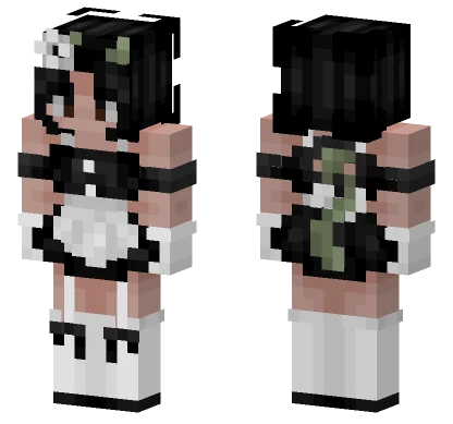Maid Dress Minecraft skin