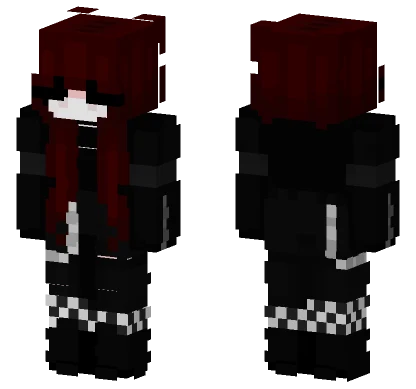 Majka Bed Gerl V3 Minecraft skin