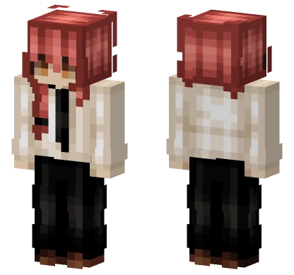 Makima Girl Minecraft skin