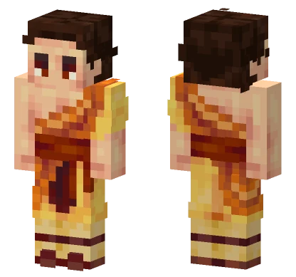 Male Airbending Acolyte Minecraft skin