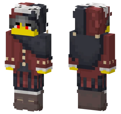 Male Clown Outfit Clown Mask Minecraft skin
