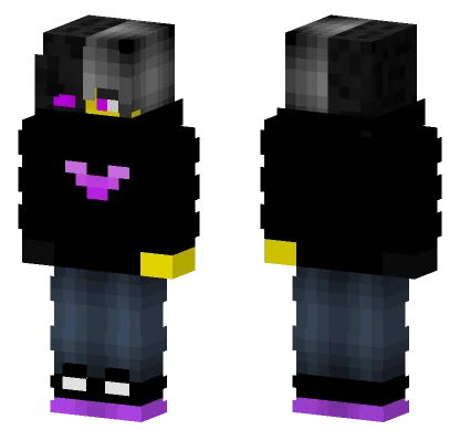 Male Ender Infection Minecraft skin