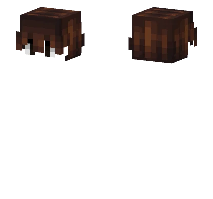 Male HB Burn Brown Fade Minecraft skin