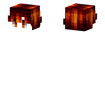 Male HB Dark Red Neon Glow Minecraft skin