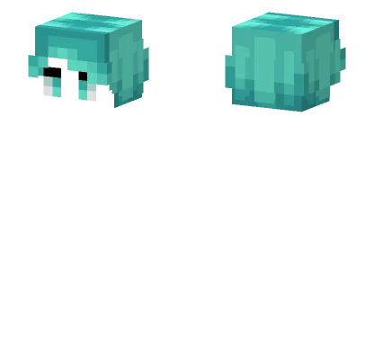Male Hb Glowstick Cyan Minecraft skin