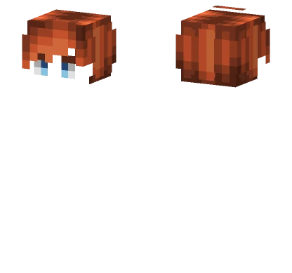 Male HB Orange Tint Brown Minecraft skin