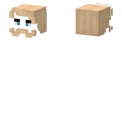 Male HB Platinum Blonde Hair Minecraft skin