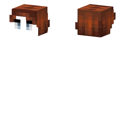 Male HB Rusty Redhead Ginger Fade Minecraft skin
