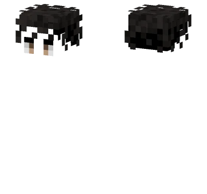 Male HB Shaved Dreads Minecraft skin