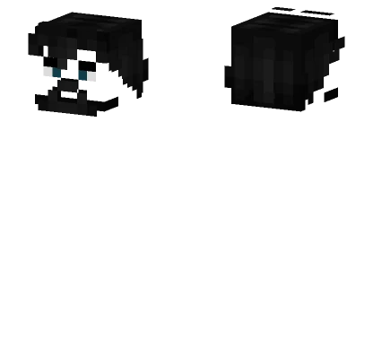 Male HB Slim Black Beard Minecraft skin
