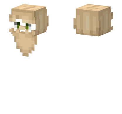 Male Lemon Fade Beard Minecraft skin