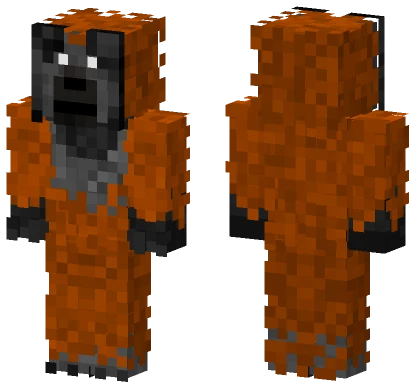 Male Orangutan Minecraft skin