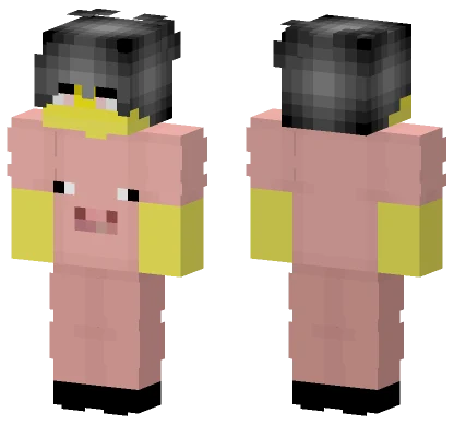 Male Pig Outfit Minecraft skin