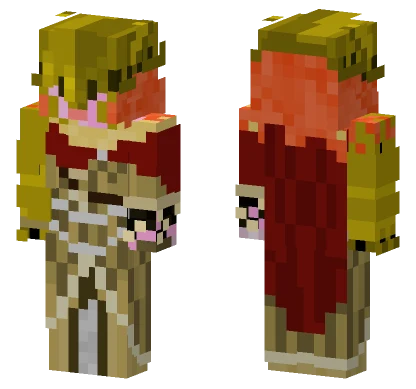 Malenia Elden Ring Full Cape Minecraft skin
