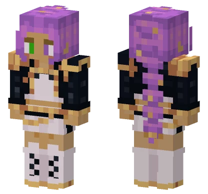 Mamasfantasy Purple Witch Minecraft skin