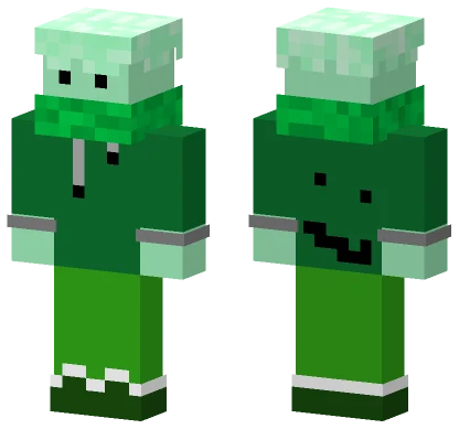 Man In Green Minecraft skin