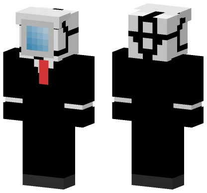 Man With Camera Head Minecraft skin
