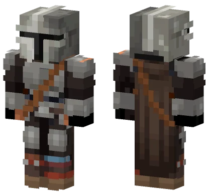 Mandalorian 3 0 Minecraft skin