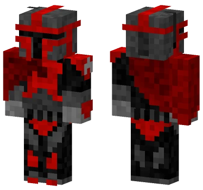 Mandalorian Minecraft skin