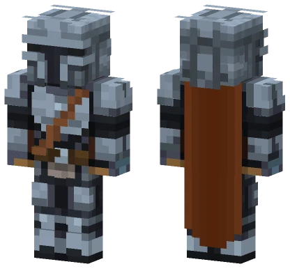 Mandalorian Armor Minecraft skin